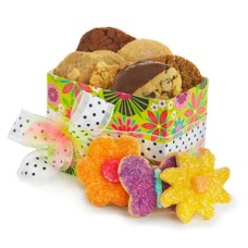 Flower Cookie Basket