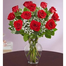 Rose Elegance™ Premium Long Stem Red Roses (18 Stems)