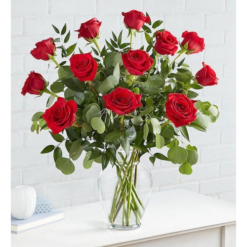 Heart’S Desire™ Long Stem Red Roses (12 Stems)