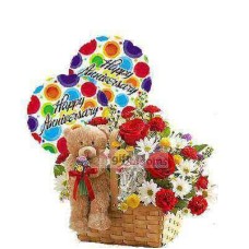Lovely blooming anniversary