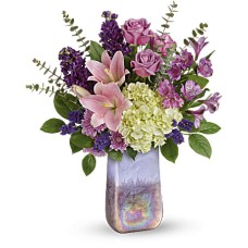 Purple Swirls Bouquet (Premium)