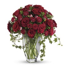 Rose Romanesque Bouquet - Red Roses