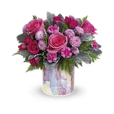 Radiantly Rosy Bouquet (Deluxe)