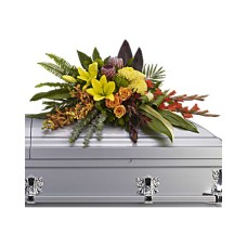 Island Memories Casket Spray