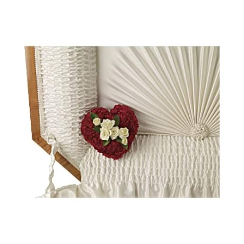 A Devoted Heart Casket Insert