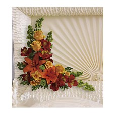 Island Sunset Casket Insert