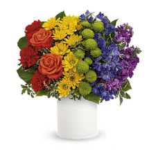 Rainbow Love Bouquet (Deluxe)