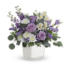 Honey Lavender Blooms Bouquet (Deluxe)