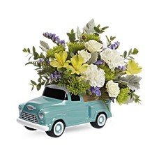 Chevy Trucking Blossoms Bouquet (Deluxe)