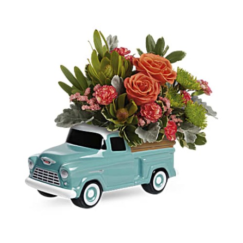Keep Trucking Chevy Bouquet (Premium)