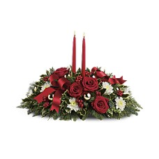 Holiday Shimmer Centerpiece