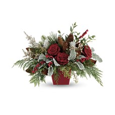 Winter Blooms Centerpiece (Standard)