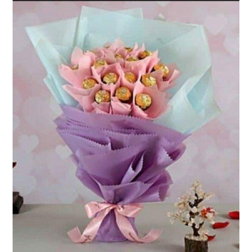 Fererro Rocher Chocolate Bouquet (As Shown)