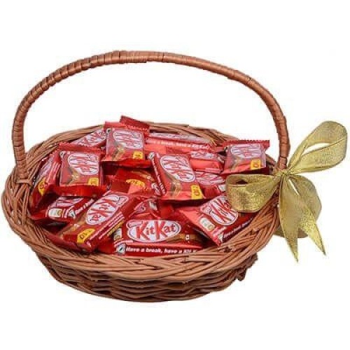 Kitkat Gift Basket (As Shown)