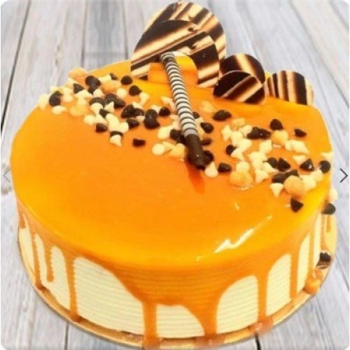 Half Kg Butterscotch Cake (As Shown)