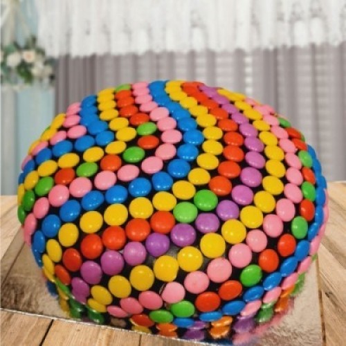 Chocolate Gems Cake (As Shown)