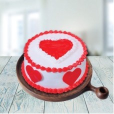 Hearts On Cake (As Shown)
