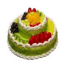 2 Tier Mix Fruit Cake 3kgs (As Shown)