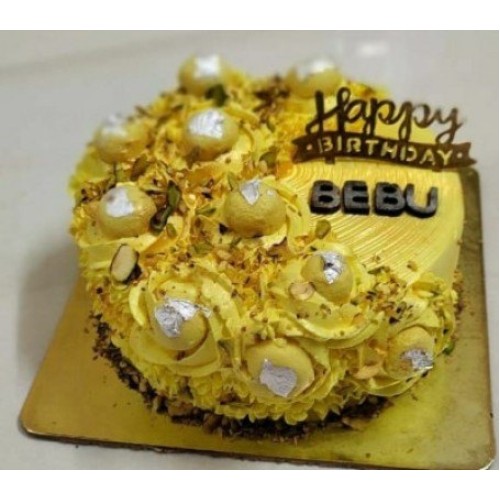 Butter Scotch Rasmalai Cake (As Shown)