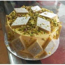 Butter Scotch Kaju Katri Cake (As Shown)