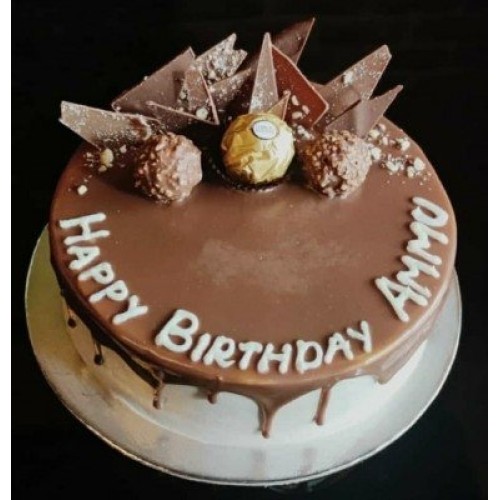 Fererro Rocher Chocolate Cake (As Shown)