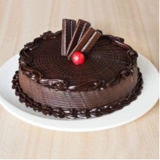 Eggless Chocolate Truffle Cake 1 Kg (As Shown)