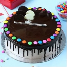 Chocolate Gems Cake 1 Kg (As Shown)