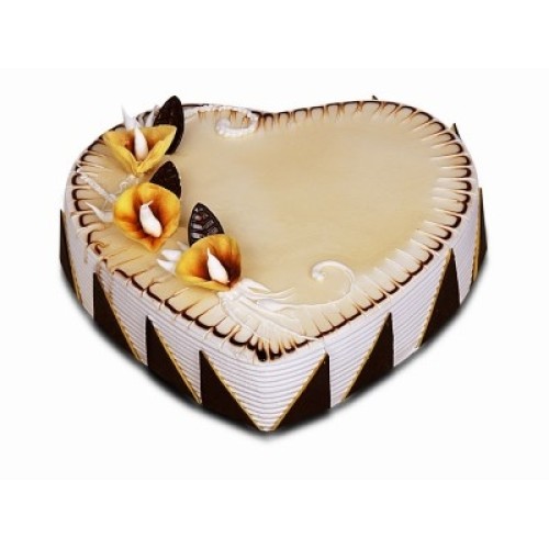 Heart Shape Vanilla Cake (2 kg)