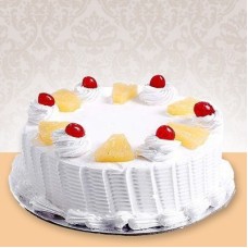 Half Kg Eggless Pineapple Cake (As Shown)