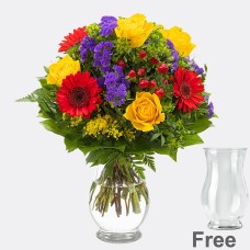 Flower Bouquet BlÃ¼tenfee with vase