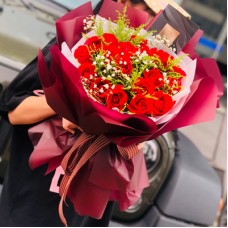 Happy Roses (11 roses)