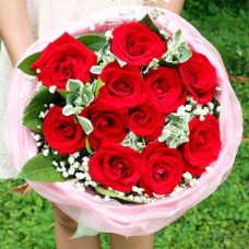 Love in heart (21 roses)