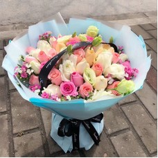 Colorful sugar (36 roses)