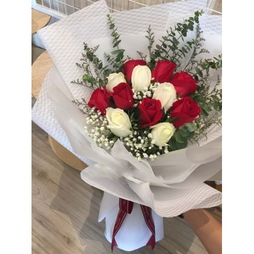 Red and white