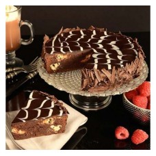 Tempting Brownie Cake
