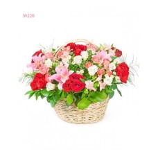 Shining Basket of Flowers (Basic)