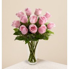The Long Stem Pink Rose Bouquet (Good)