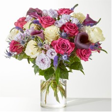Garden Goddess Bouquet (Deluxe with Vase)