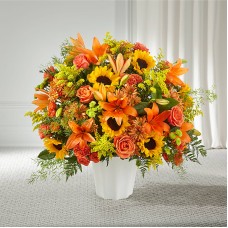 Harvest Thoughts Floor Basket (Deluxe) Harvest Thoughts Floor Basket (Deluxe)