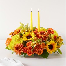 Autumn Harmony Centerpiece (Deluxe)