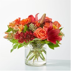 Crimson Leaves Bouquet (Deluxe)