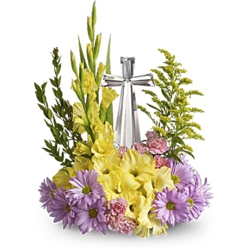 Crystal Cross Bouquet (Premium)