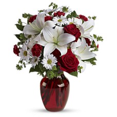 Be My Love Bouquet with Red Roses (Deluxe)