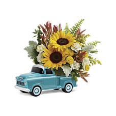 Chevy Pickup Bouquet (Deluxe)