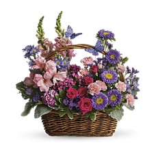 Country Basket Blooms (Deluxe)
