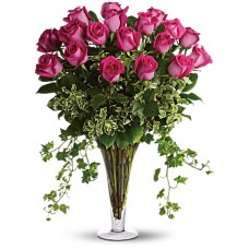 Dreaming in Pink - Long Stemmed Pink Roses (Deluxe)