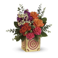 Birthday Sparkle Bouquet (Deluxe)