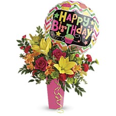 Birthday Bash Bouquet (Deluxe)
