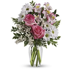 What a Treat Bouquet with Roses (Deluxe)