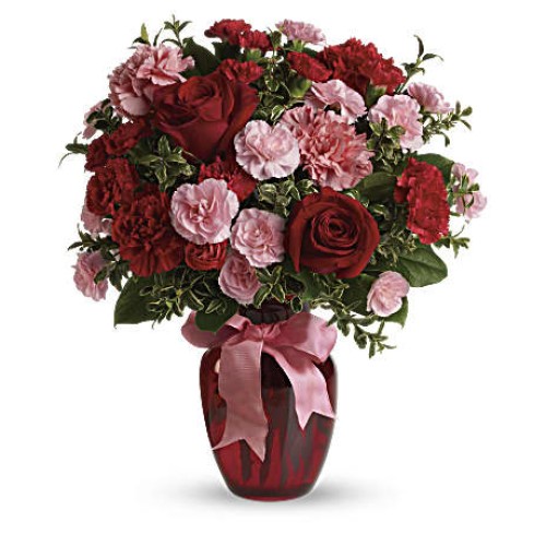 Dance with Me Bouquet with Red Roses (Standard)